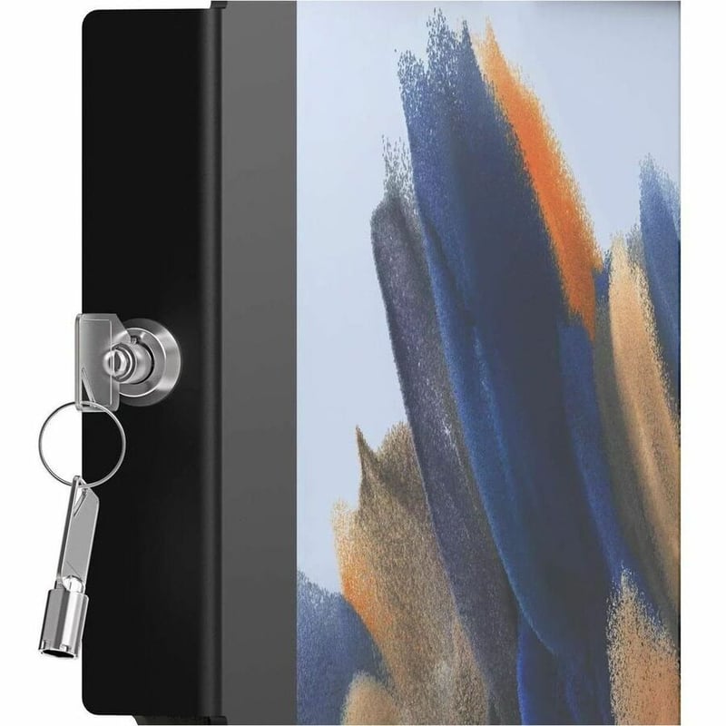 GALAXY TAB A8 10.5IN SPACE ENCLOSURE CORE COUNTER STAND OR WALL MOUNT BLACK - Thumbnail 3