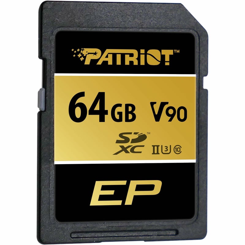PATRIOT V90 64GB SDXC - Thumbnail 1