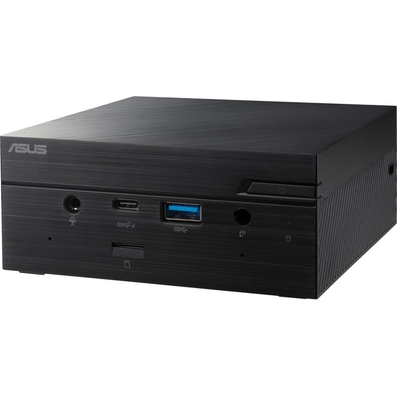 Asus PN62S PN62S-SYS715PXFD Desktop Computer - Intel Core i7 10th Gen i7-10710U - 16 GB - 512 GB SSD - Mini PC - Black - Thumbnail 1