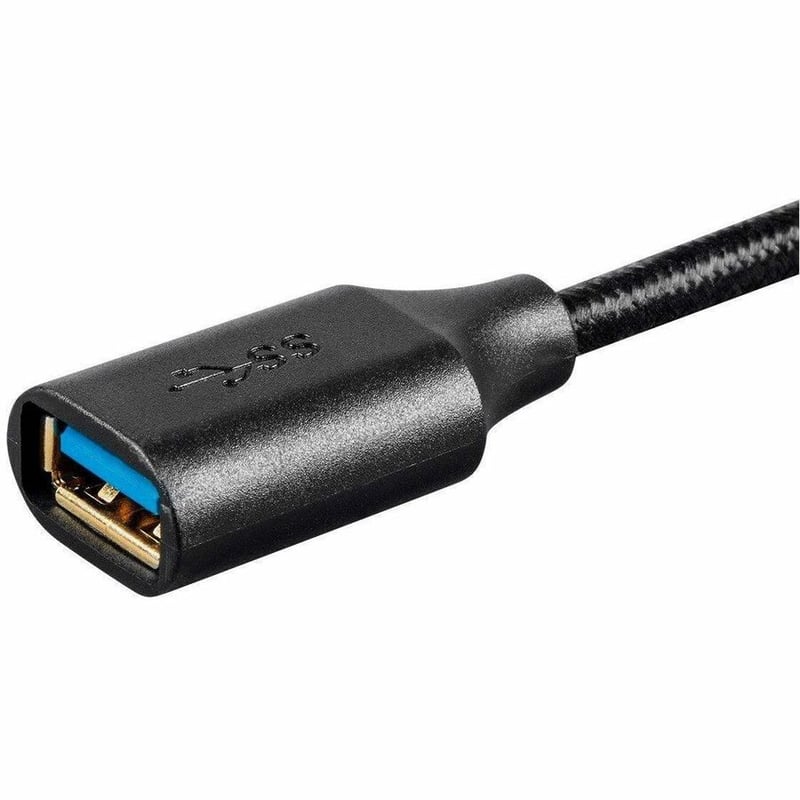MONOPRICE USB 3.0 A MALE TO A FEMALE PREMIUM EXTENSION CABLE 3FT - Thumbnail 4
