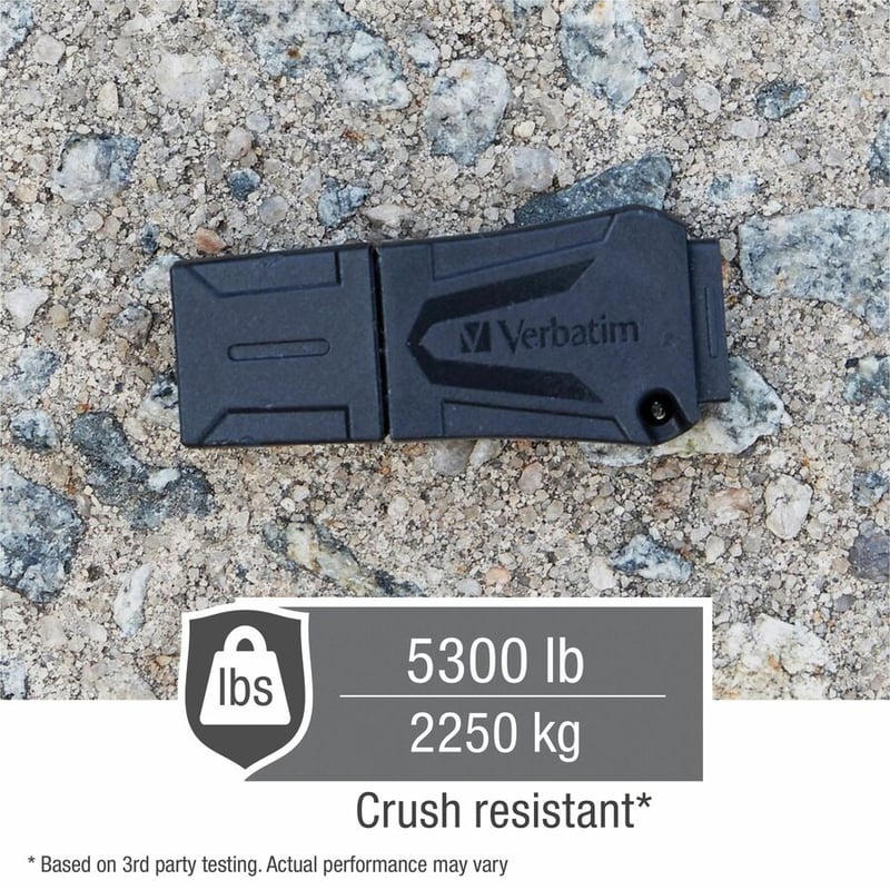 Verbatim 32GB ToughMAX USB Flash Drive - Thumbnail 4