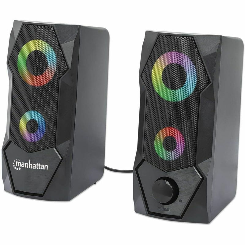 Manhattan 2.0 Speaker System - 5 W RMS - Black - Thumbnail 1