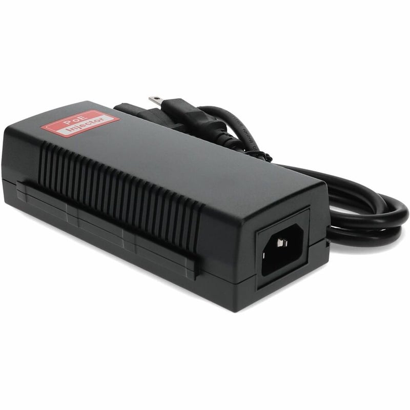 AddOn 30W 10/100M POE Injector with plastic shell (10/100Base-T, 30W,4/5(+),7/8(-)) - Thumbnail 3