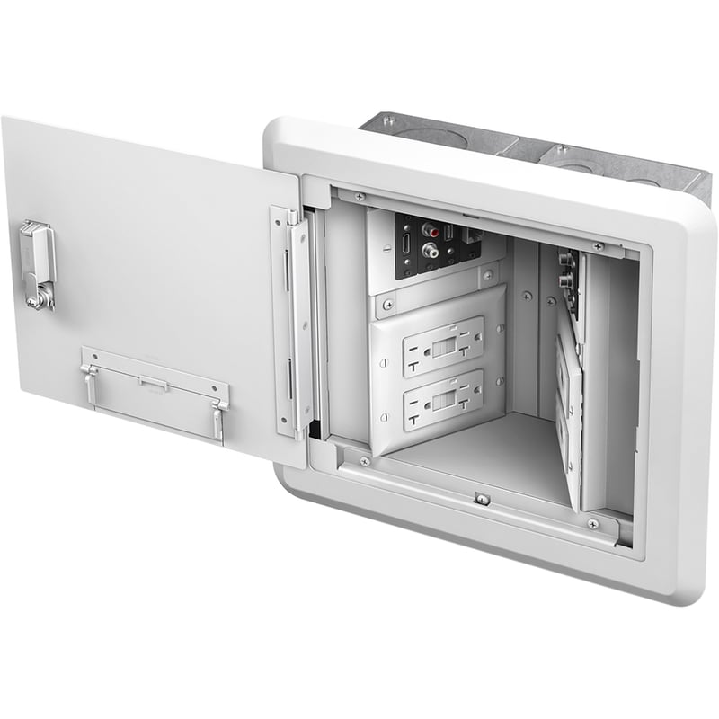 Wiremold Evolution Series 8-Gang Hinged Wall Box - Thumbnail 3