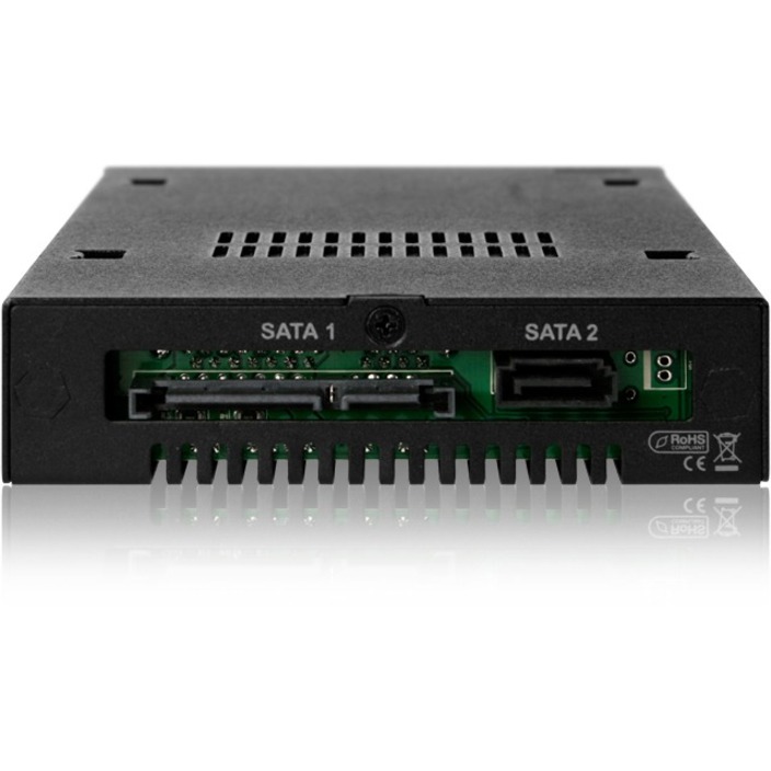 Icy Dock MB992SK-B Drive Bay Adapter Internal - Matte Black - Thumbnail 3