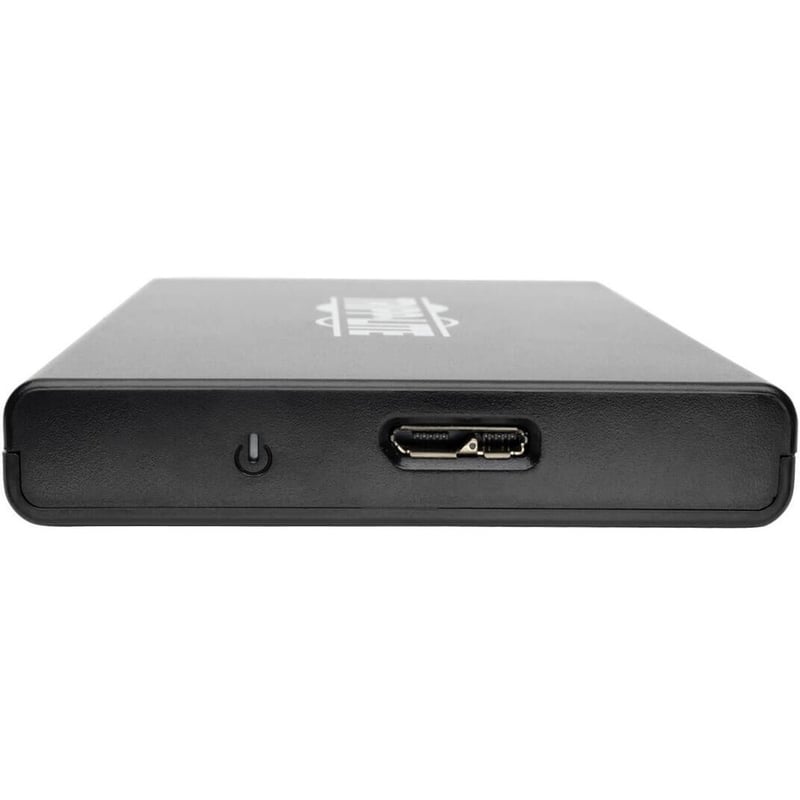 Eaton Tripp Lite Series USB 3.0 SuperSpeed External 2.5 in. SATA Hard Drive Enclosure with Built-In Cable and UASP Support - Thumbnail 3