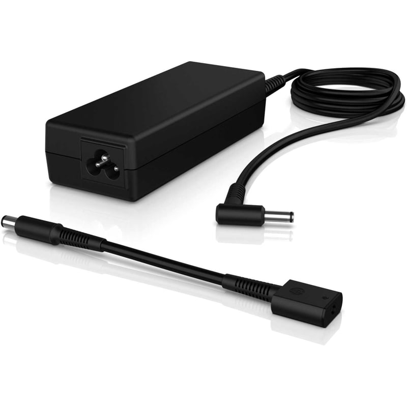 KIT HP 90W SMART AC ADAPTER 4.5MM W/ 7.4MM CONVERSION DONGLE - Thumbnail 1