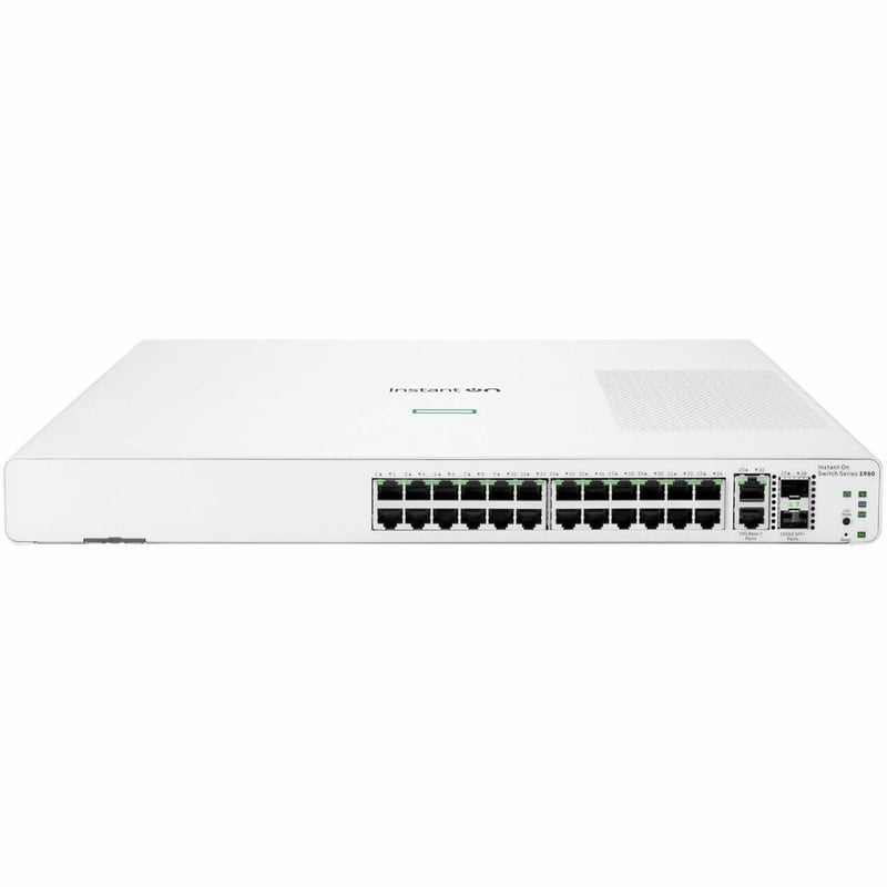 Aruba Instant On Switch 24p Gigabit 2p 10GBT 2p SFP+ 1960 - Thumbnail 1