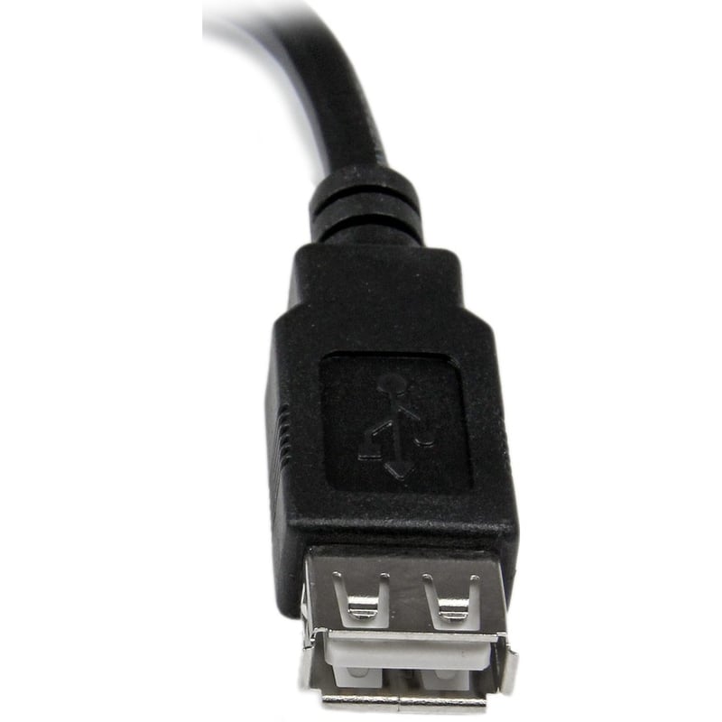 StarTech.com 6in USB 2.0 Extension Adapter Cable A to A - M/F - Thumbnail 5