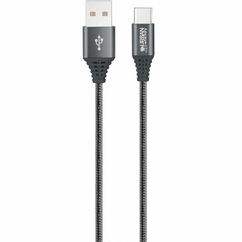 Urban Factory BRAIDEE 2 M USB-A / USB-C CABLE - Thumbnail 1