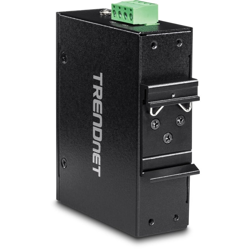 TRENDnet Industrial Gigabit UPoE Splitter, Dual DC Power Outputs, DIN-Rail or Wall-Mountable, Adjustable Voltage Output, TI-SG104 - Thumbnail 4
