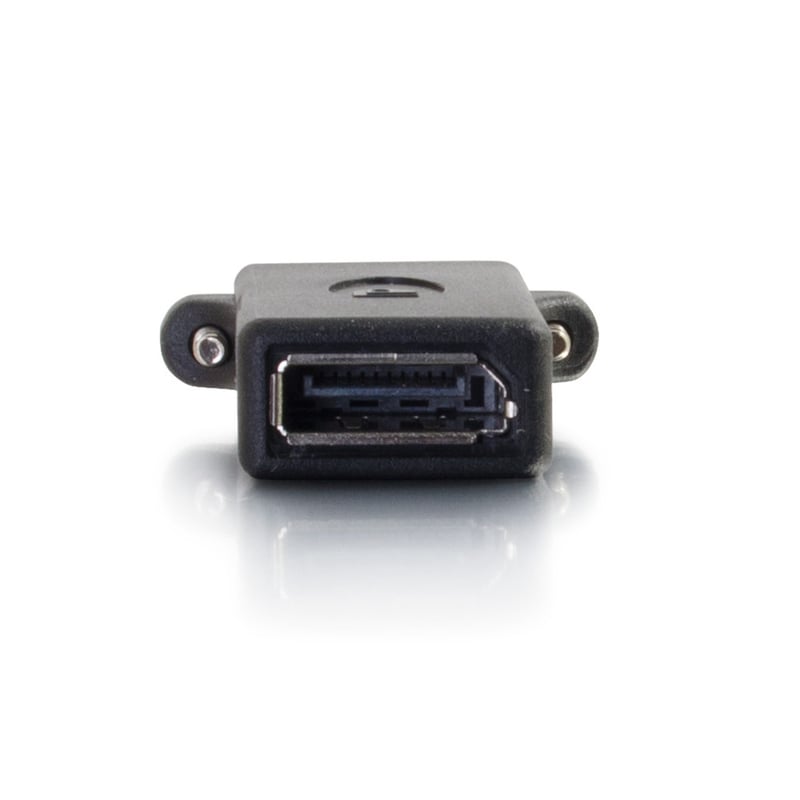DISPLAYPORT FEMALE TO FEMALE PANEL MOUNT COUPLER - Thumbnail 2