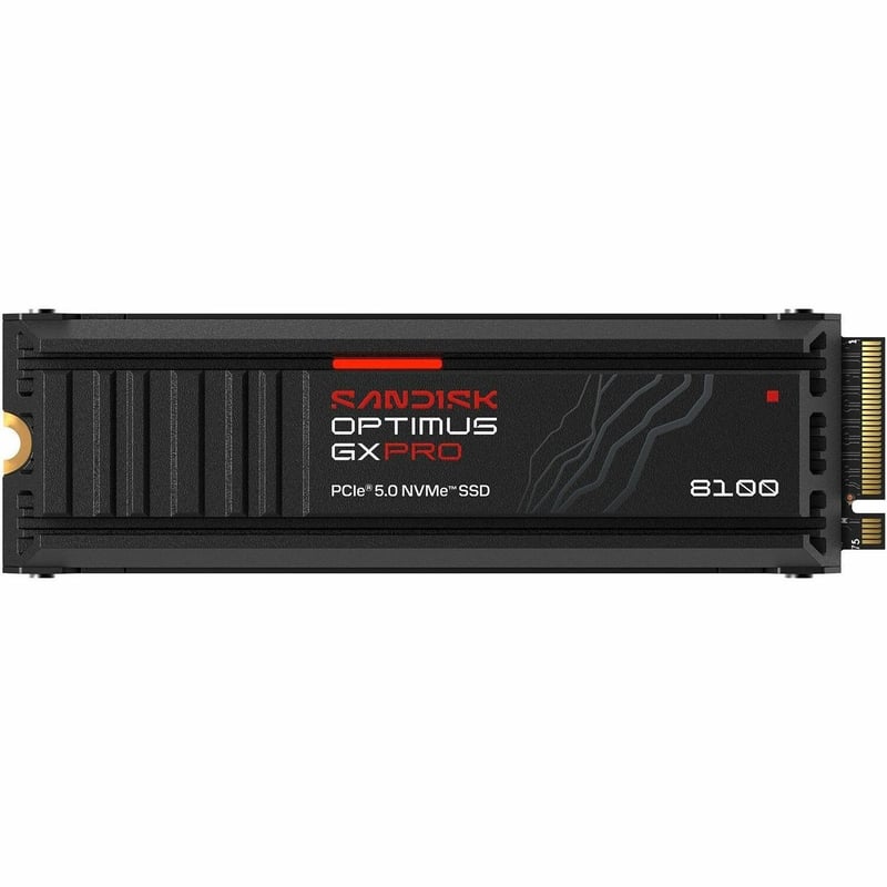 SANDISK OPTIMUS GX PRO 8100 PCIE 8000GB M2 - Thumbnail 1