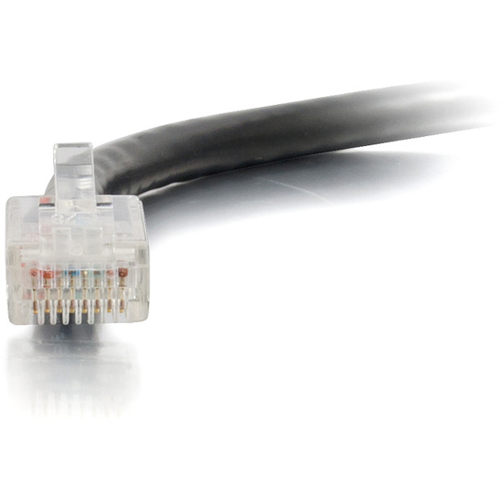 1FT CAT5E BLK ASSEMBLED PATCH CBL - Thumbnail 3