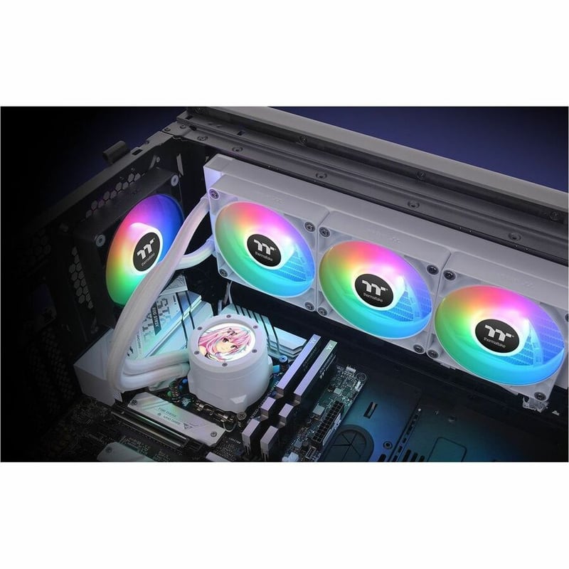 Thermaltake TH360 V2 Ultra ARGB Sync All-In-One Liquid Cooler - Snow Edition - Thumbnail 4