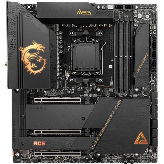 MSI MEG X670E ACE Desktop Motherboard - AMD X670 Chipset - Socket AM5 - Extended ATX - Thumbnail 1