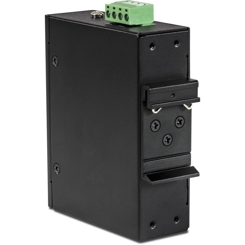 TRENDnet Hardened Industrial 90W Gigabit 4Ppoe Injector,4-Pair Power Over Ethernet, Poe(15.4W), Poe+(30W), 4Ppoe(90W)Power, IP30, DIN-Rail/Wall Mount Included, 4-Pair Poe Up to 100M (328 ft.),TI-IG90 - Thumbnail 4