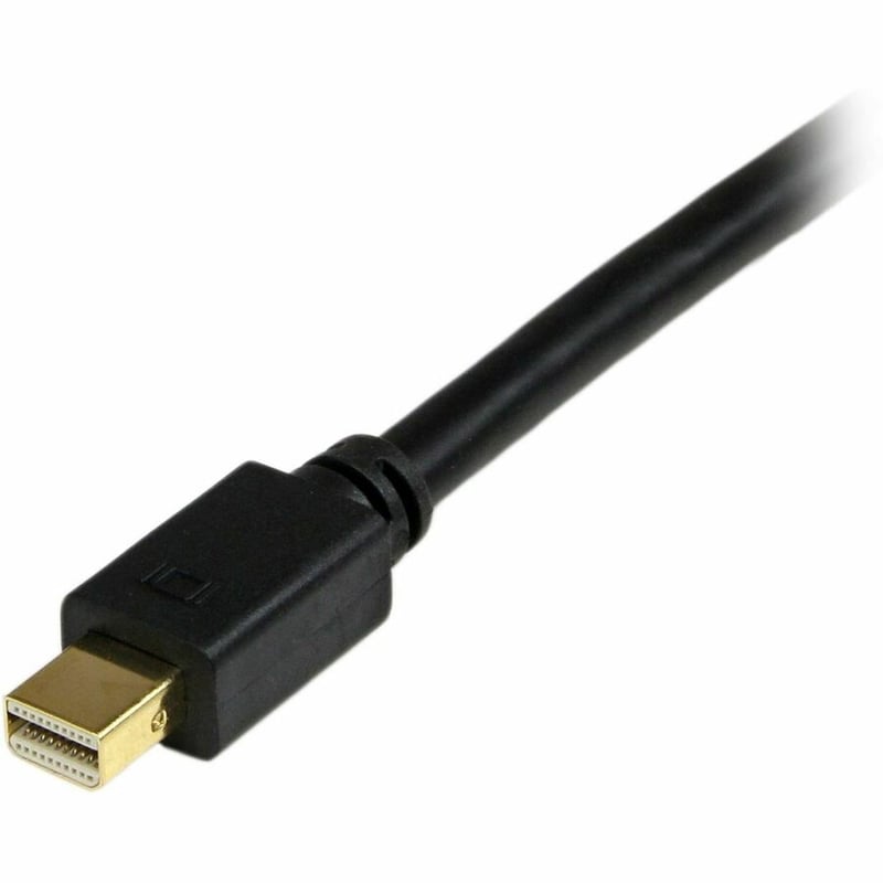 StarTech.com 6ft Mini DisplayPort to DVI Cable, Mini DP to DVI-D Adapter/Converter Cable, 1080p Video, mDP 1.2 to DVI Monitor/Display - Thumbnail 3