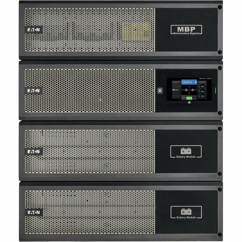 93PX 20000VA 20000W 400V 3PHASE YPASS NETWORK CARD EXTENDED RUN 12U - Thumbnail 5