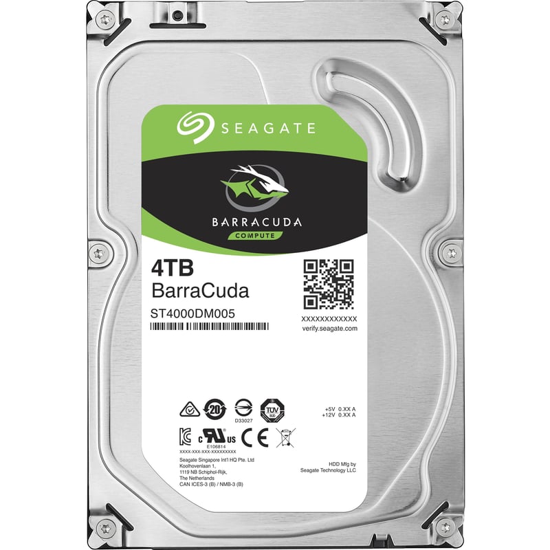 Seagate BarraCuda ST4000LM024 4 TB Hard Drive - 2.5" Internal - SATA (SATA/600)