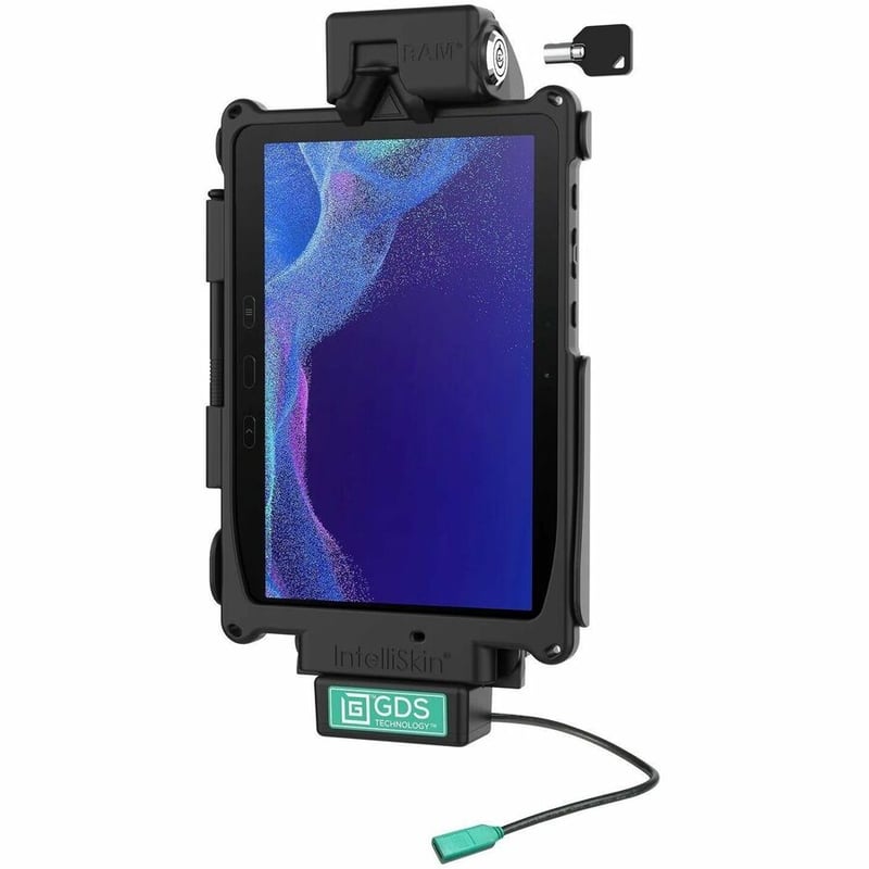 RAM Mounts Locking GDS Tough-Dock with USB-C 3.1 for Samsung Tab Active4 Pro - Thumbnail 4