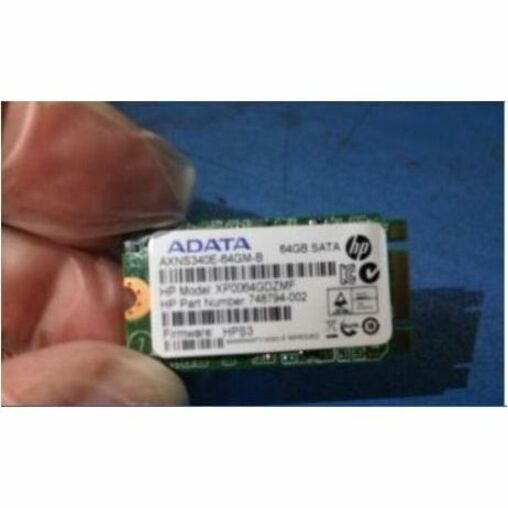HPE - Certified Genuine Parts 64 GB Solid State Drive - Internal - SATA - Thumbnail 2