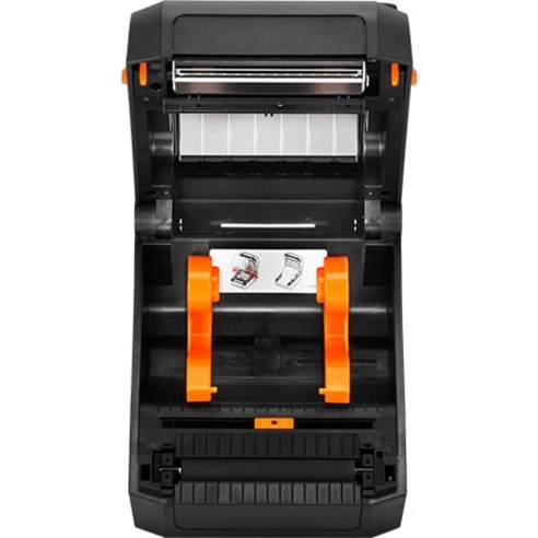 Bixolon XD3-40d Desktop Direct Thermal Printer - Monochrome - Label Print - USB - USB Host - US - Black, Orange - Thumbnail 5