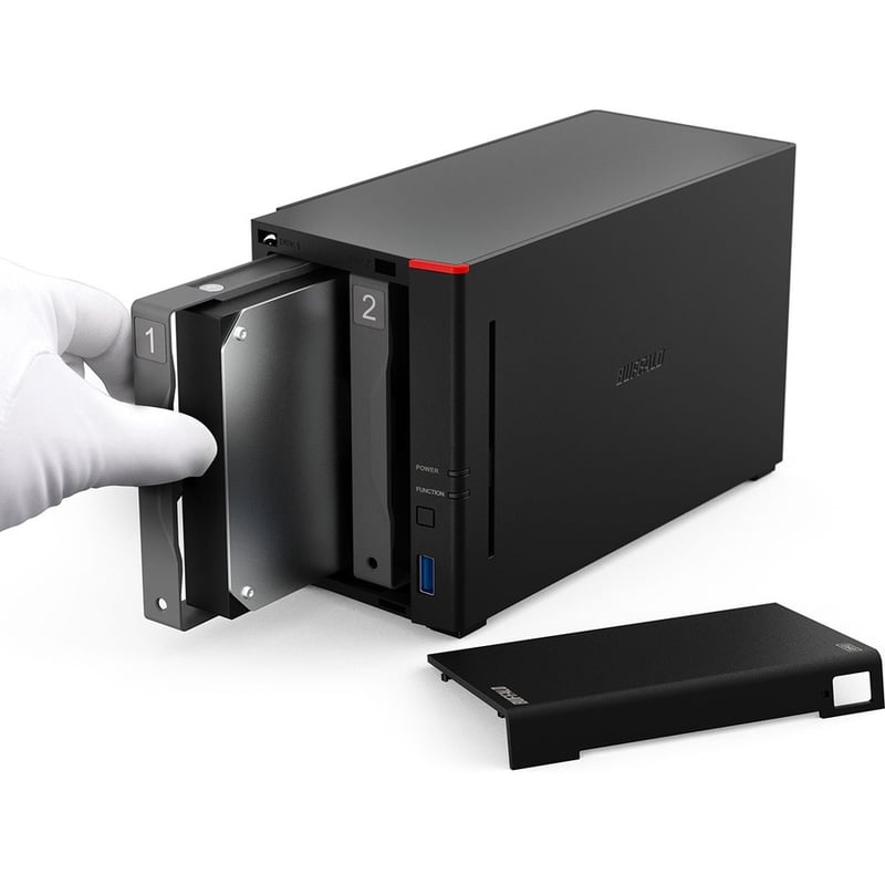 Buffalo LinkStation SoHo 720DB 4TB Hard Drives Included (2 x 2TB, 2 Bay) - Thumbnail 2