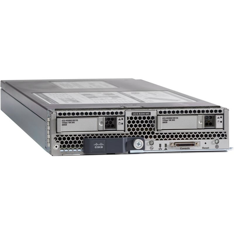 Cisco B200 M5 Blade Server - 2 Xeon Gold 6148 2.40 GHz - 192 GB RAM - Serial ATA, 12Gb/s SAS Controller - Thumbnail 4