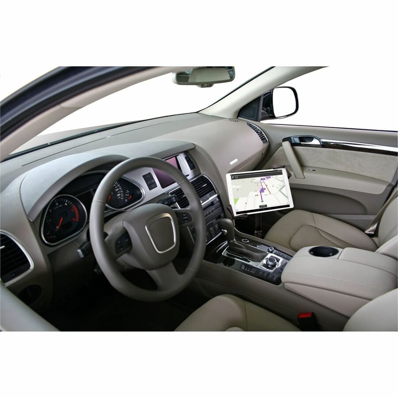 CTA Digital Multi-Flex Car Mount for 7-14 Inch Tablets, including iPad 10.2-inch (7th/ 8th/ 9th Generation)