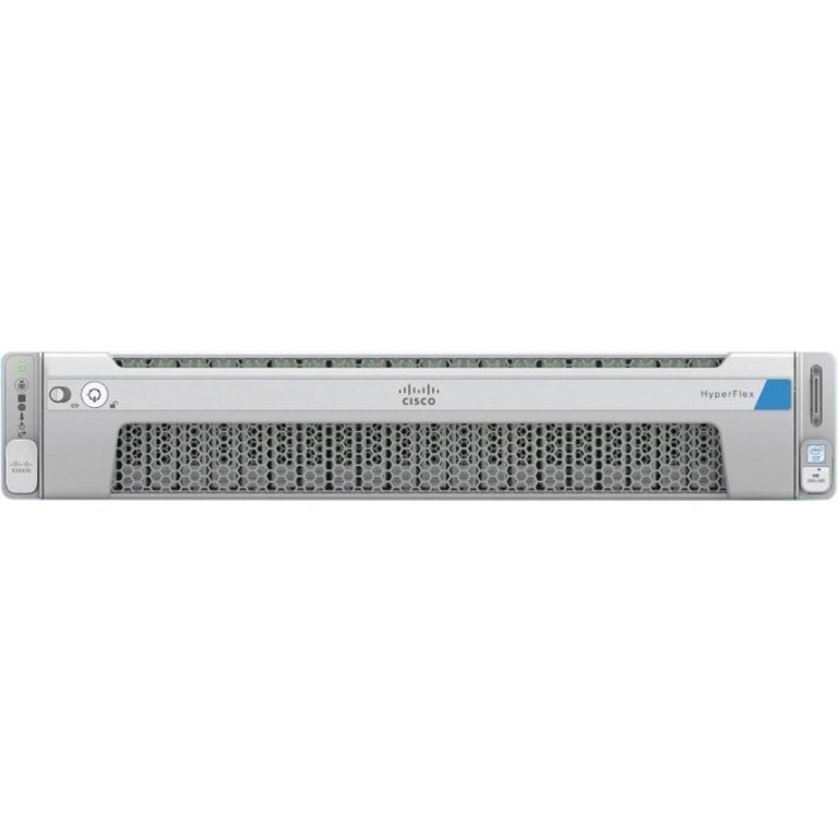 Cisco HyperFlex HX240c M5 2U Rack Server - 2 x Intel Xeon Silver 4214R 2.40 GHz - 384 GB RAM - 48 TB HDD - (6 x 8TB) HDD Configuration - 3.68 TB SSD - (1 x 3.2TB, 2 x 240GB) SSD Configuration - 12Gb/s SAS Controller - Thumbnail 2