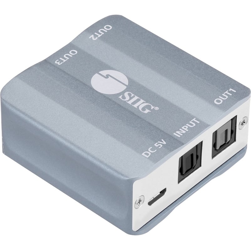 SIIG 1x3 S/PDIF Toslink Splitter - Thumbnail 1