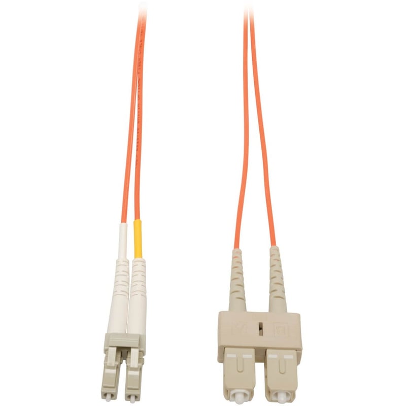 Eaton Tripp Lite Series Duplex Multimode 62.5/125 Fiber Patch Cable (LC/SC), 3M (10 ft.)