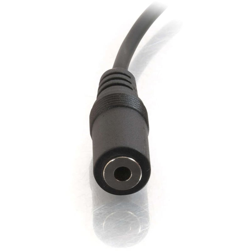 C2G 6ft 3.5mm Stereo Extension Cable - M/F - Thumbnail 4