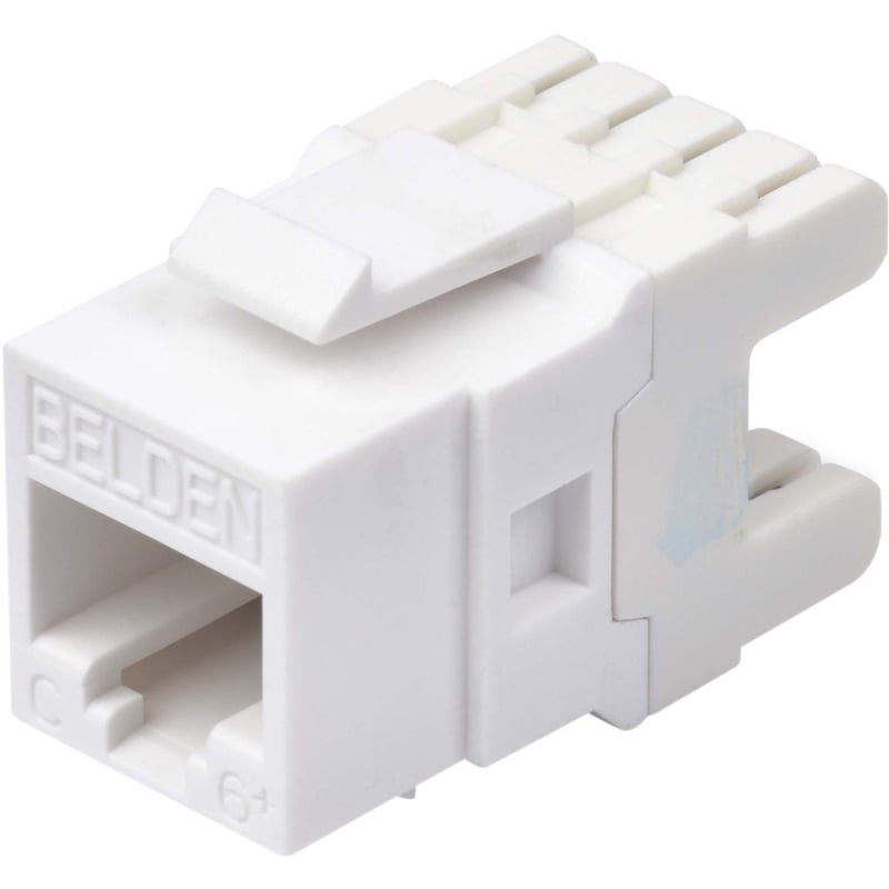 Belden CAT6+ Modular Jack, RJ45, KeyConnect Style