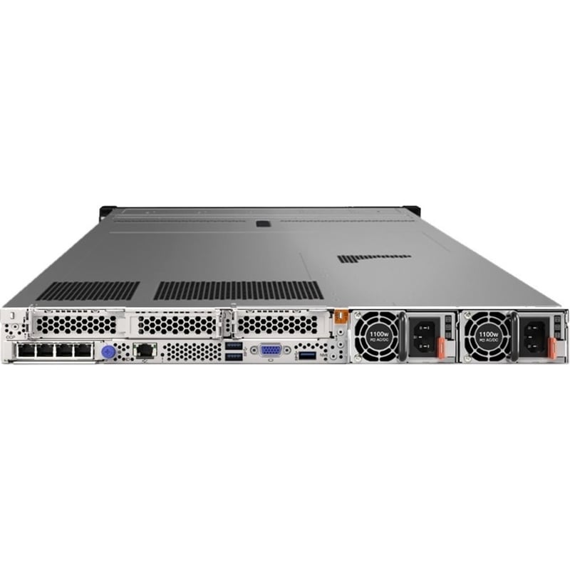 Lenovo ThinkSystem SR645 7D2X100BNA 1U Rack Server - 1 EPYC 73F3 3.50 GHz - 32 GB RAM - 1.92 TB SSD - (1 x 1.92TB) SSD Configuration - 12Gb/s SAS Controller - Thumbnail 5