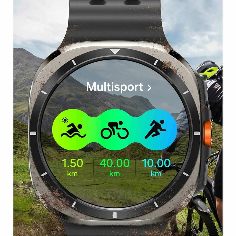 SAMSUNG GALAXY WATCH ULTRA LTE - TITANIUM SILVER