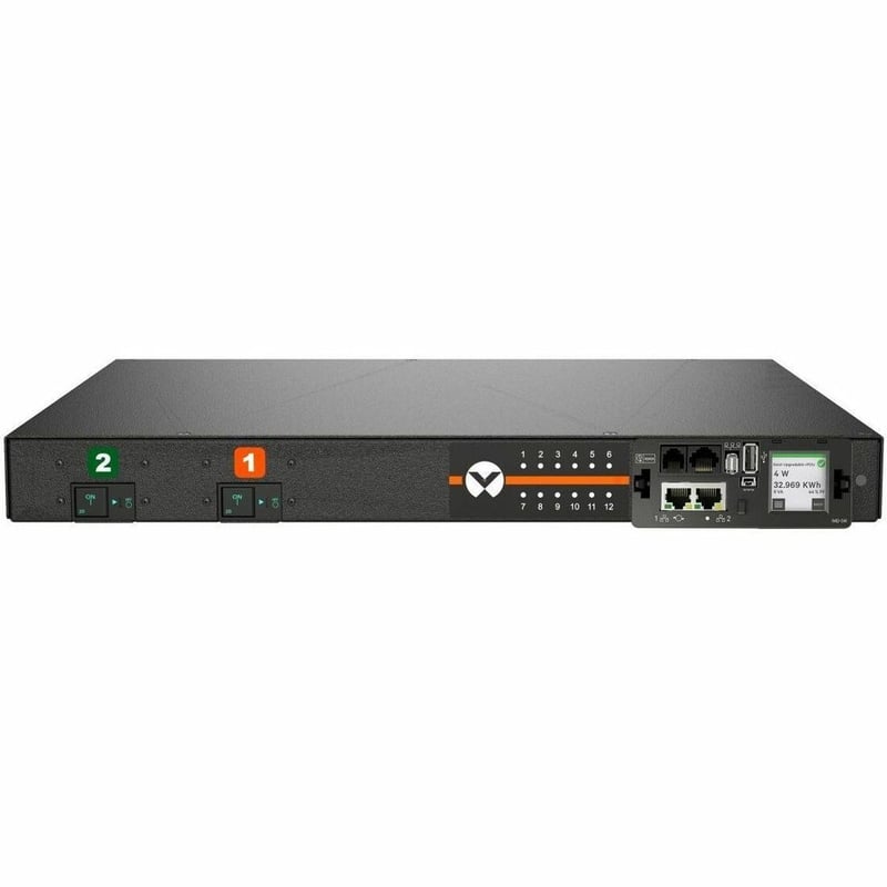 Vertiv Geist rPDU MNR5M1R6-12CF18-3TL6A0H10-S 12-Outlets PDU - Thumbnail 1