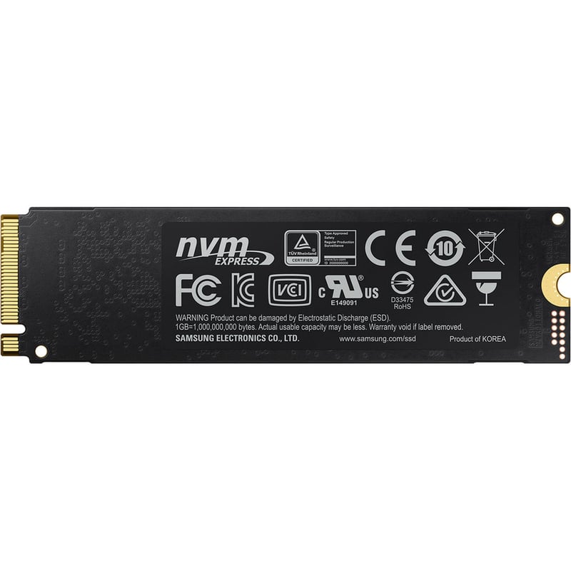 Samsung 970 EVO MZ-V7E250BW 250 GB Solid State Drive - M.2 2280 Internal - PCI Express (PCI Express 3.0 x4) - Thumbnail 2