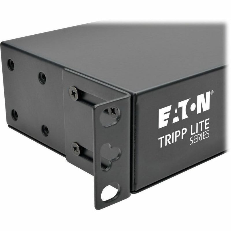 Tripp Lite by Eaton PDU 1.5kW Single-Phase Local Metered PDU + ISOBAR Surge Suppression 3840 Joules 100-127V Outlets (14 5-15R) 5-15P 15 ft. (4.57 m) Cord 1U Rack-Mount - Thumbnail 2