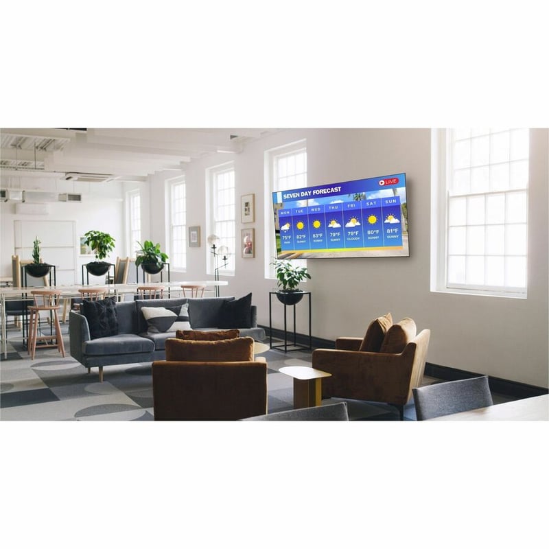 Peerless-AV SmartMount SA761PU Wall Mount for Flat Panel Display - Black