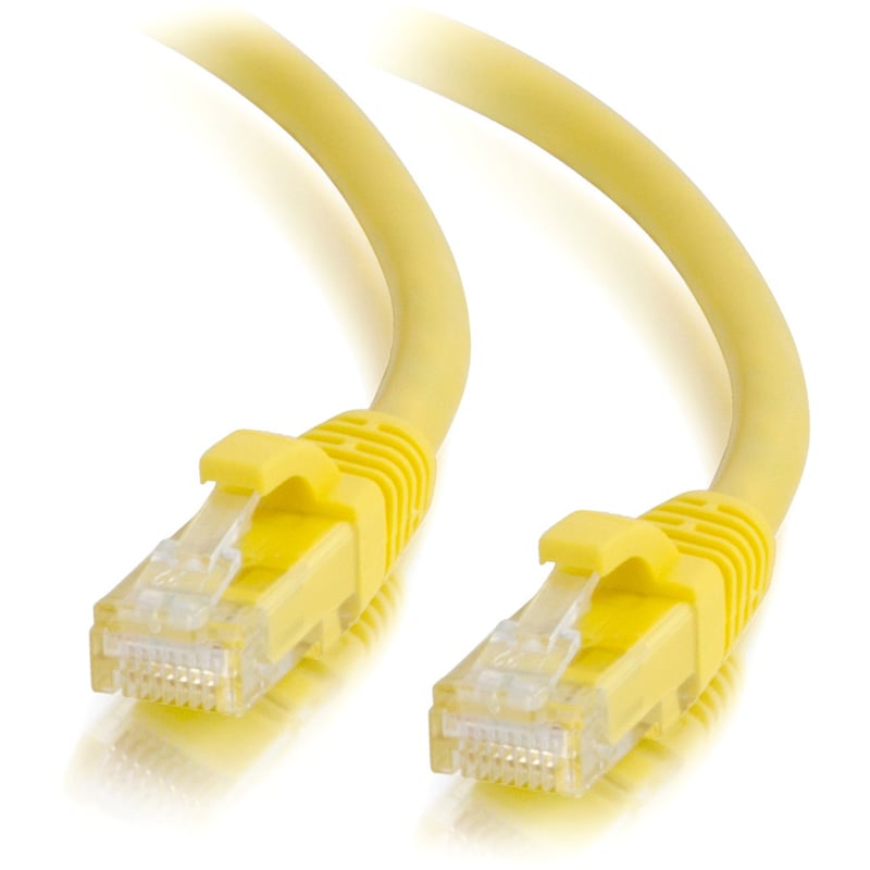 C2G 10ft Cat6 Ethernet Cable Snagless Unshielded (UTP) - Yellow - Thumbnail 3