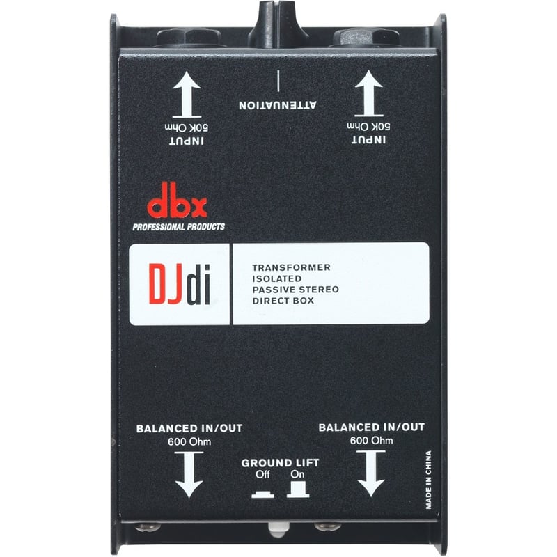 dbx 2-channel Passive Direct Box - Thumbnail 3