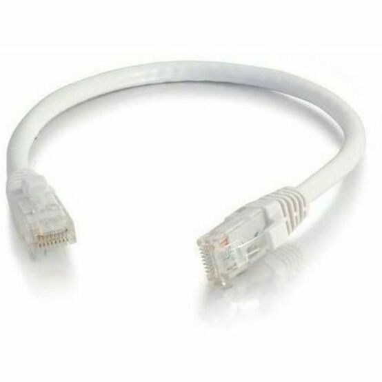 Quiktron Q-Series Patch Cords, CAT5E, Booted, White, 15 FT - Thumbnail 4