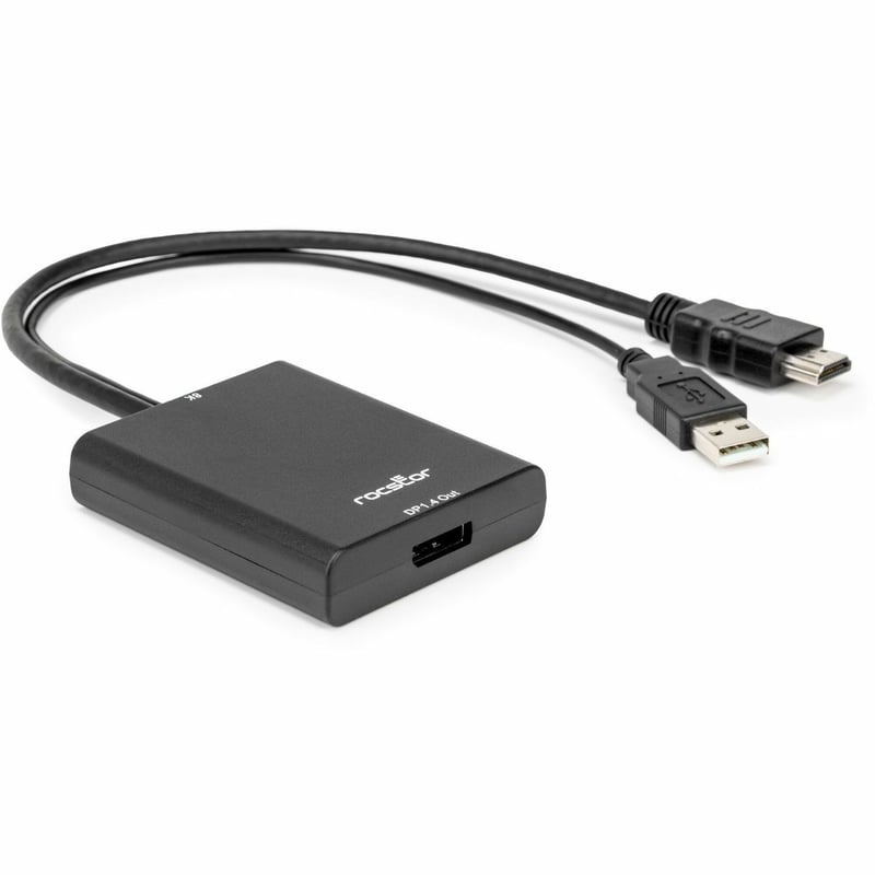 HDMI TO DISPLAYPORT ADAPTER HDMI TO 8K ADAPTER USB TYPE-A CBL - Thumbnail 1