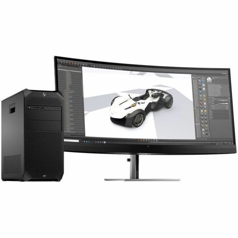 HP Z8 G5 Workstation - Intel Xeon Gold 4th Gen 6444Y - 128 GB - Tower - Black - Thumbnail 3