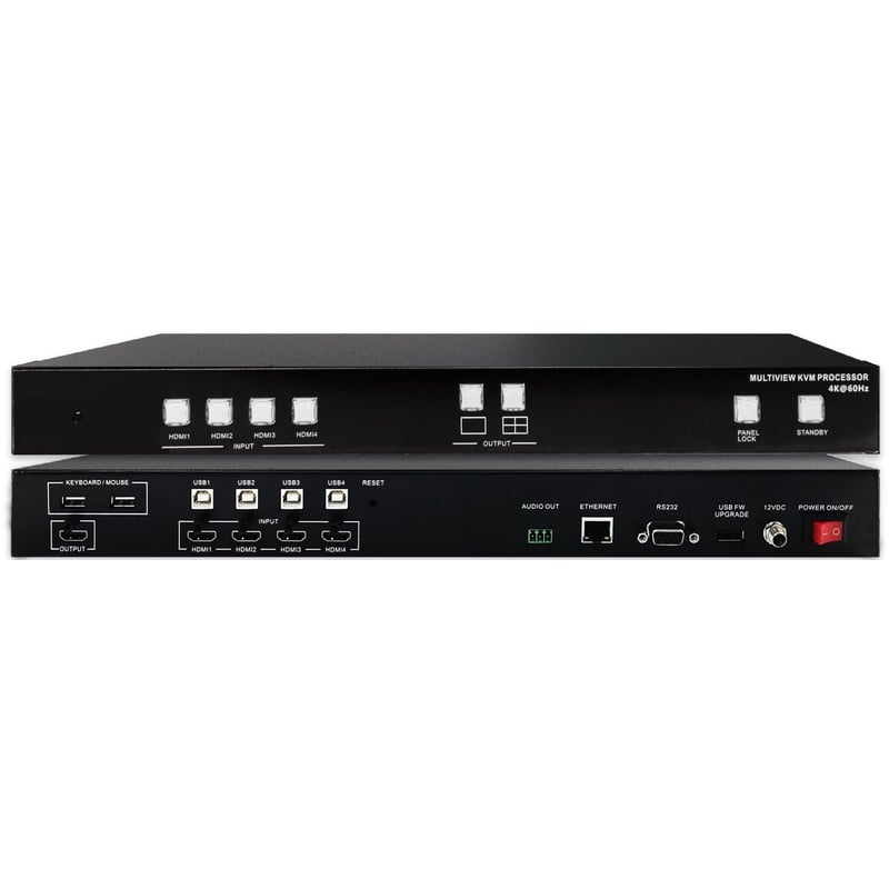 SIIG Quad-View HDMI 2.0 4K 60Hz KVM MultiView Processor - Thumbnail 1