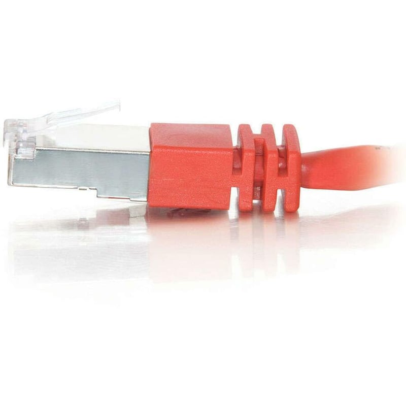 75FT CAT5E MOLDED STP CABLE-RED - Thumbnail 4