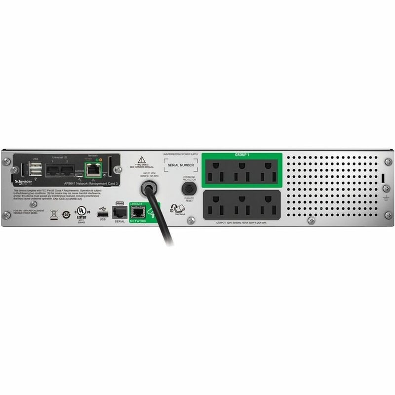 APC by Schneider Electric Smart-UPS 750VA Rack-mountable UPS - Thumbnail 3