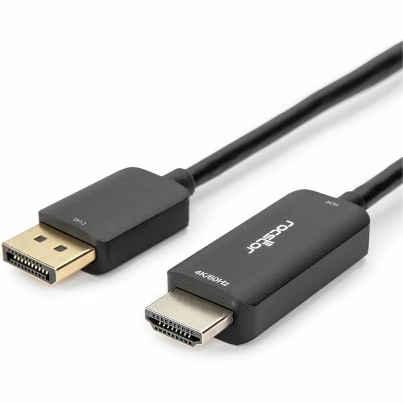 Rocstor DisplayPort/HDMI Audio/Video Cable - Thumbnail 4
